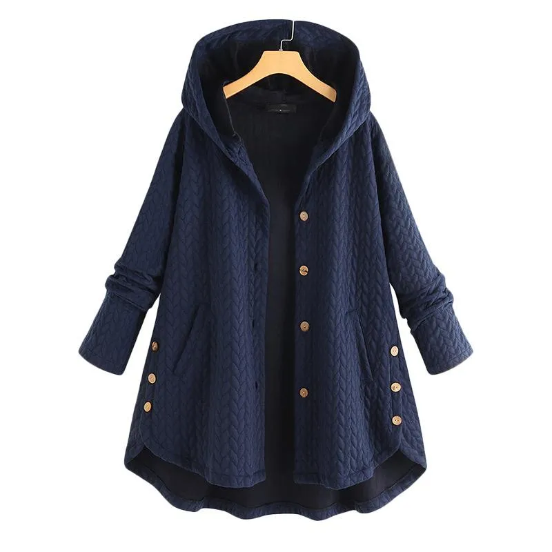 Plus Sizes Hoodies Cotton Women Overcoat for Winter