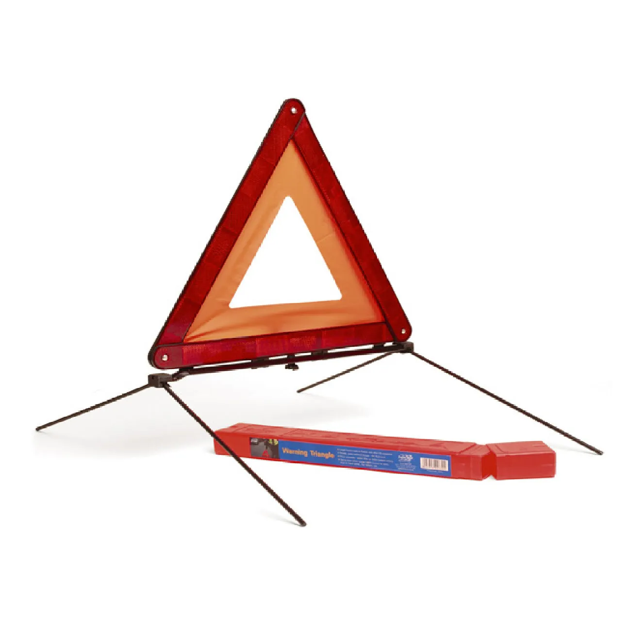 Reflective Large Warning Triangle Sign & Orange Safety Vest