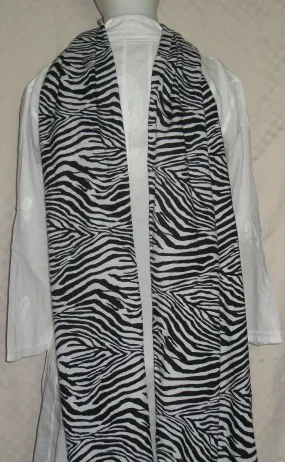 Scarf 2158 Stole Wrap Shawl Zebra