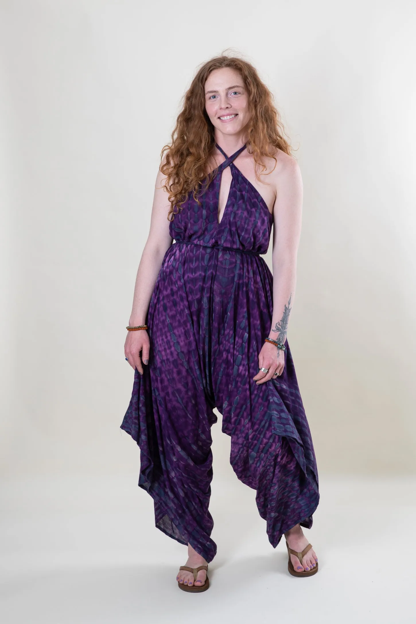 Shibori Tie Dye Jumpsuit