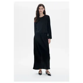 Sinaia Slip Skirt Black