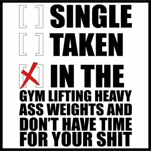 Single Taken in the Gym - Printed T-Shirt/Vest