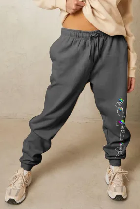 SKELETON Graphic Sweatpants