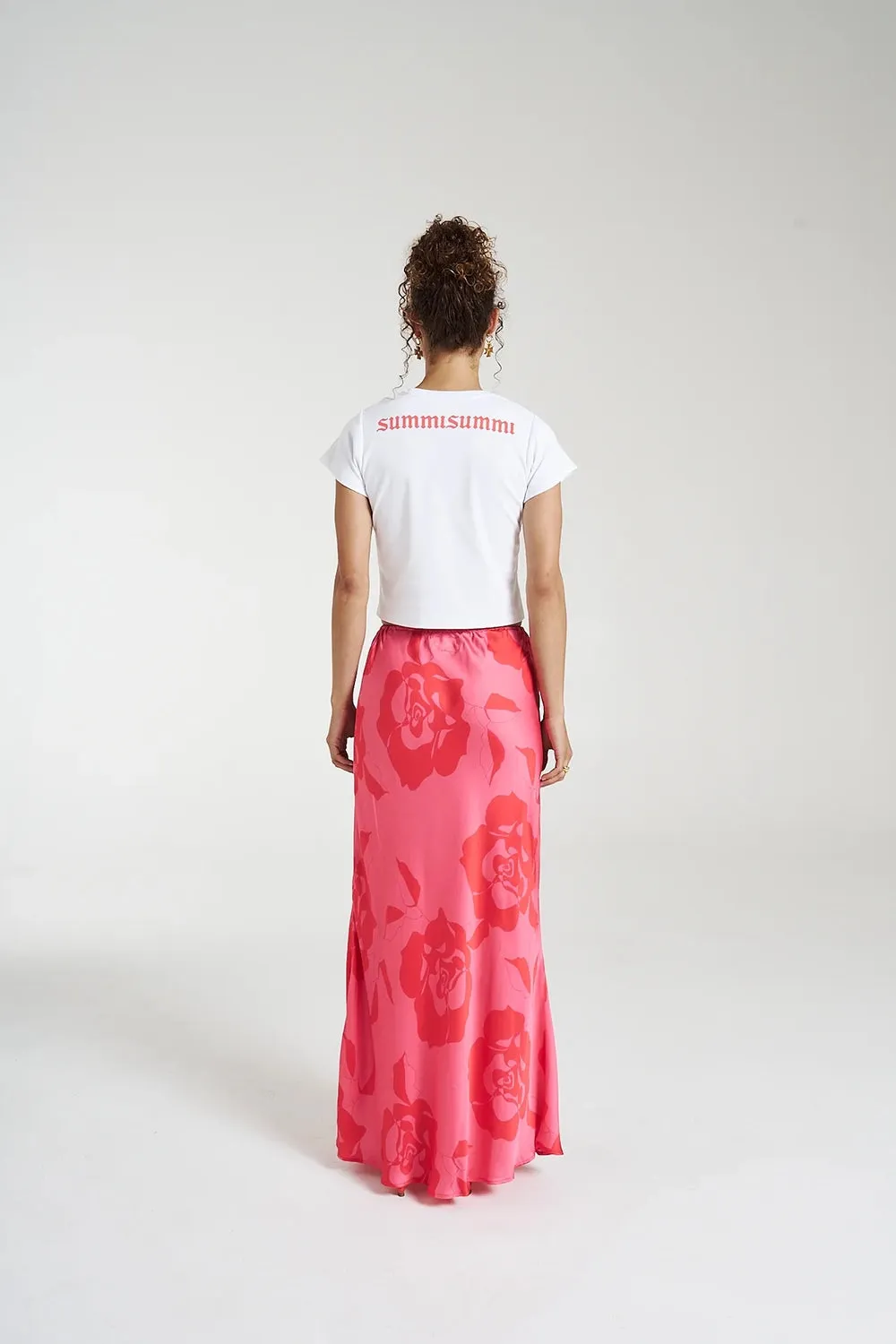 SUMMI SUMMI | MAXI BIAS SKIRT - A ROSE BY ANY OTHER NAME