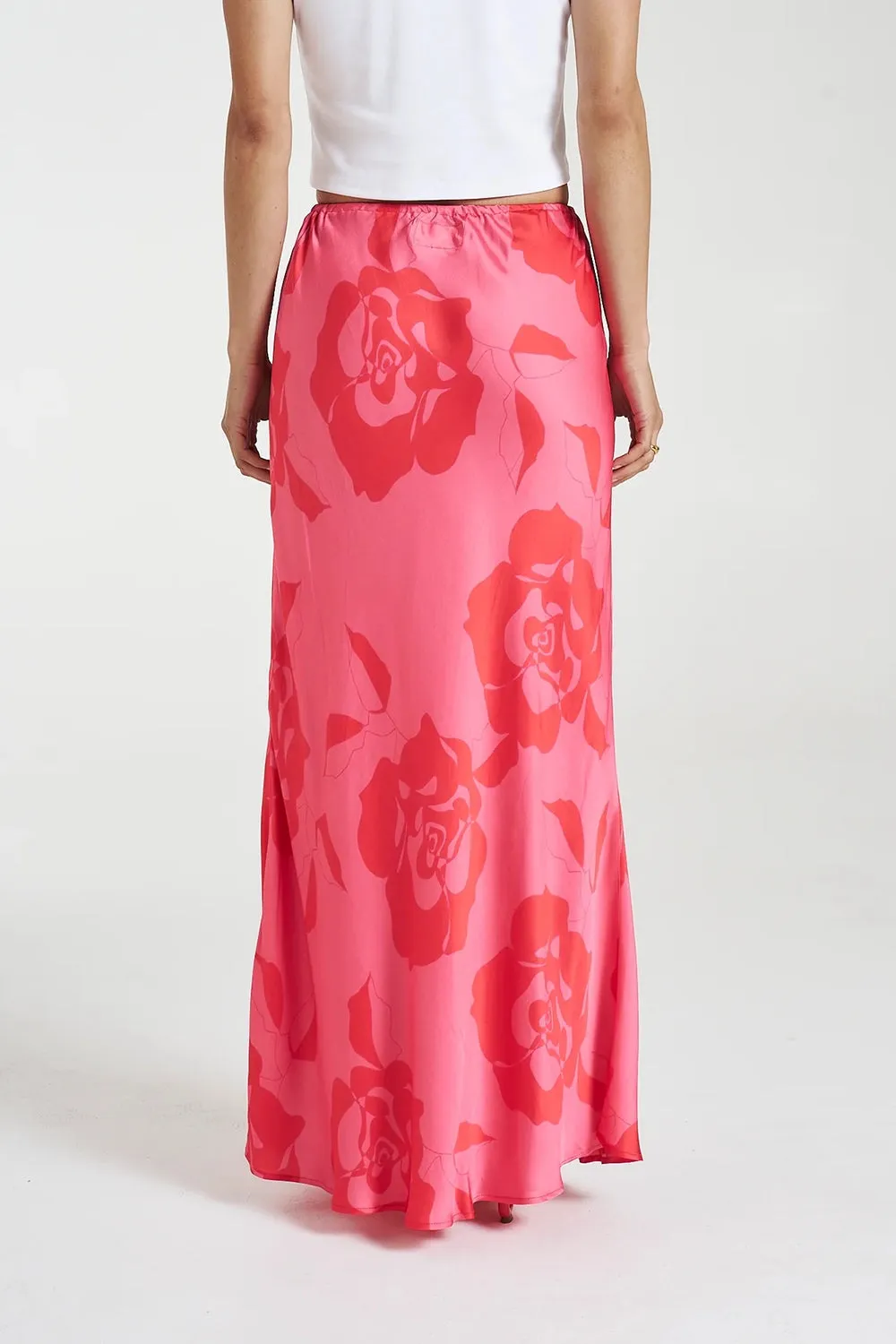 SUMMI SUMMI | MAXI BIAS SKIRT - A ROSE BY ANY OTHER NAME