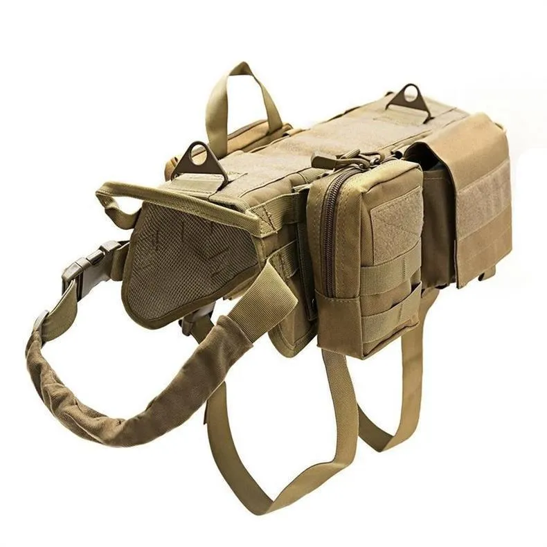 Tactical Dog Harness | Adjustable Military Dog Vest