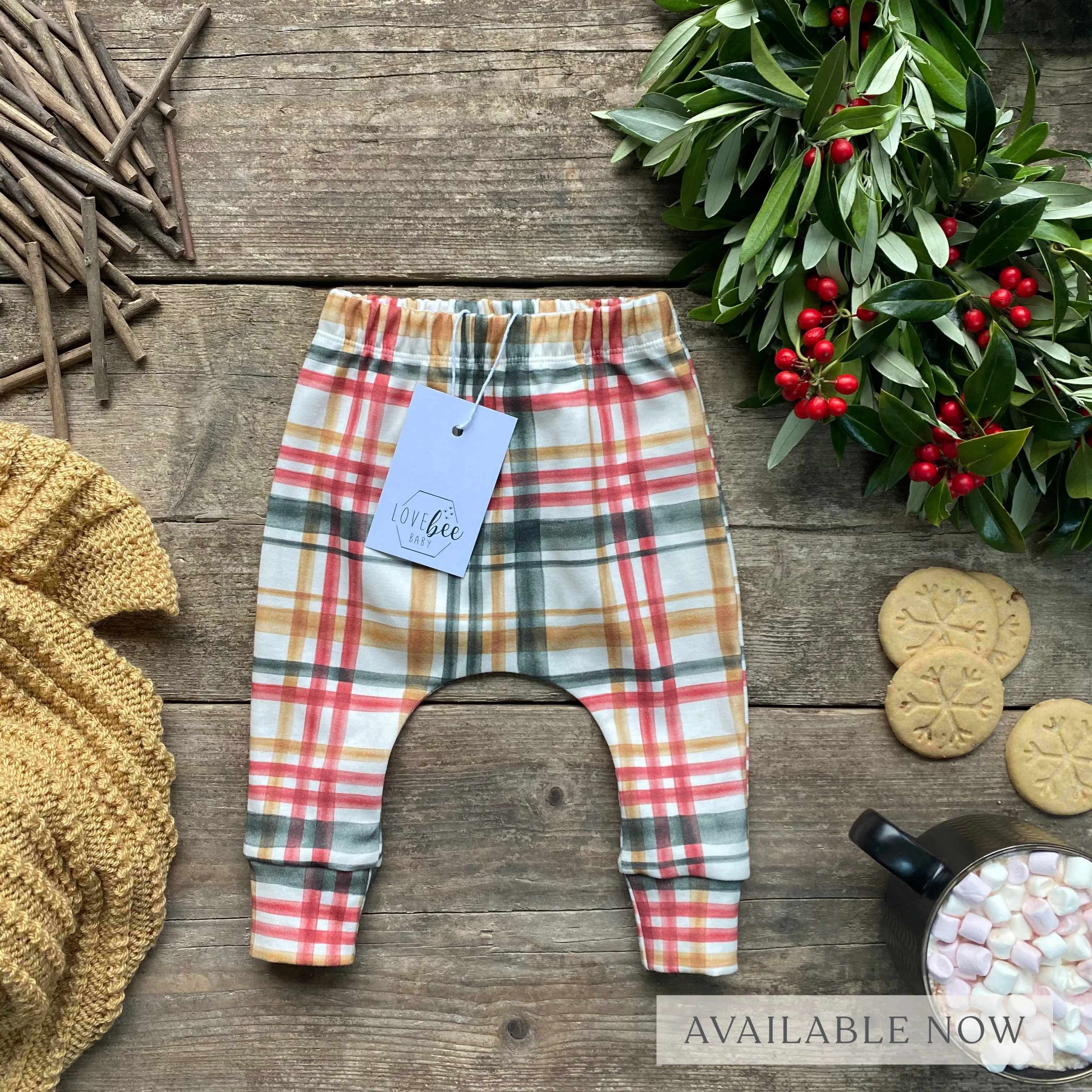 Tartan Harem Leggings | Ready To Post