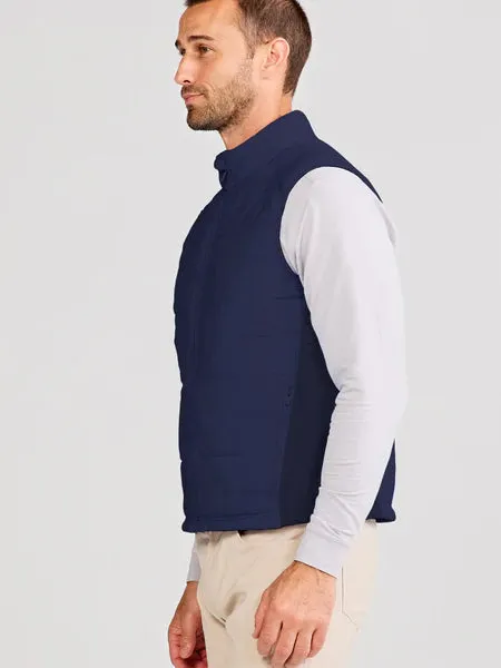 tasc Performance Men's Windermere Hybrid Vest in Classic Navy