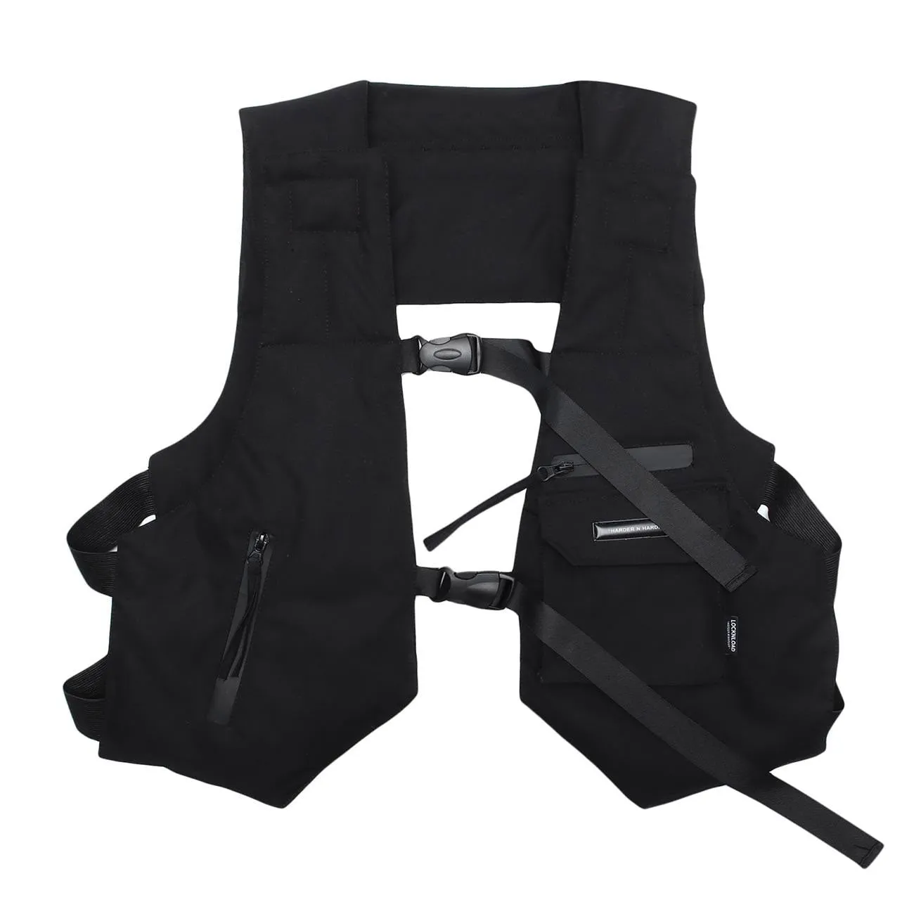 Techwear LOCKNLOAD Black Vest