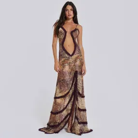 The Ethereal Illusion Maxi Dress