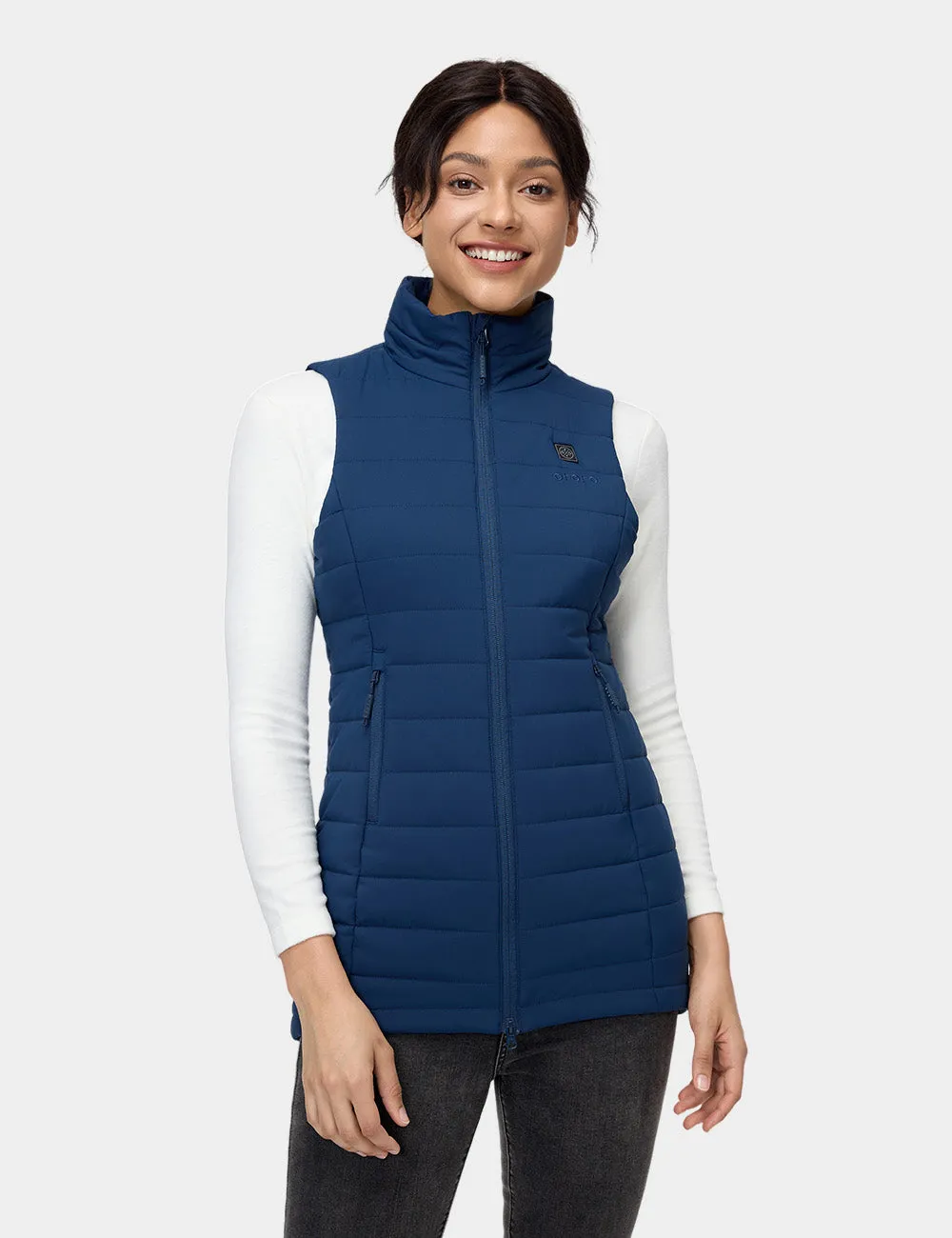 Tribeca Women's Heated Long Puffer Vest