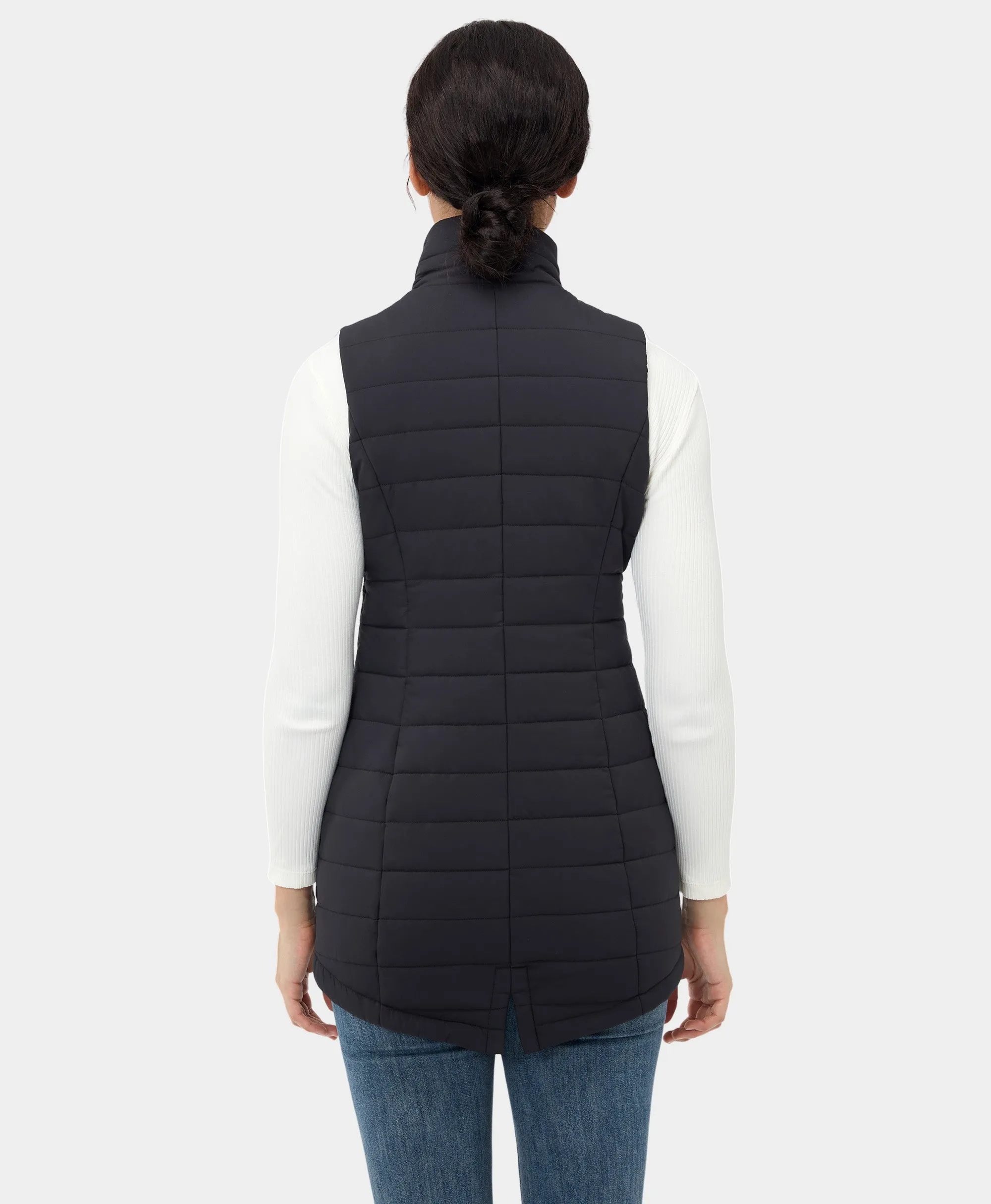 Tribeca Women's Heated Long Puffer Vest