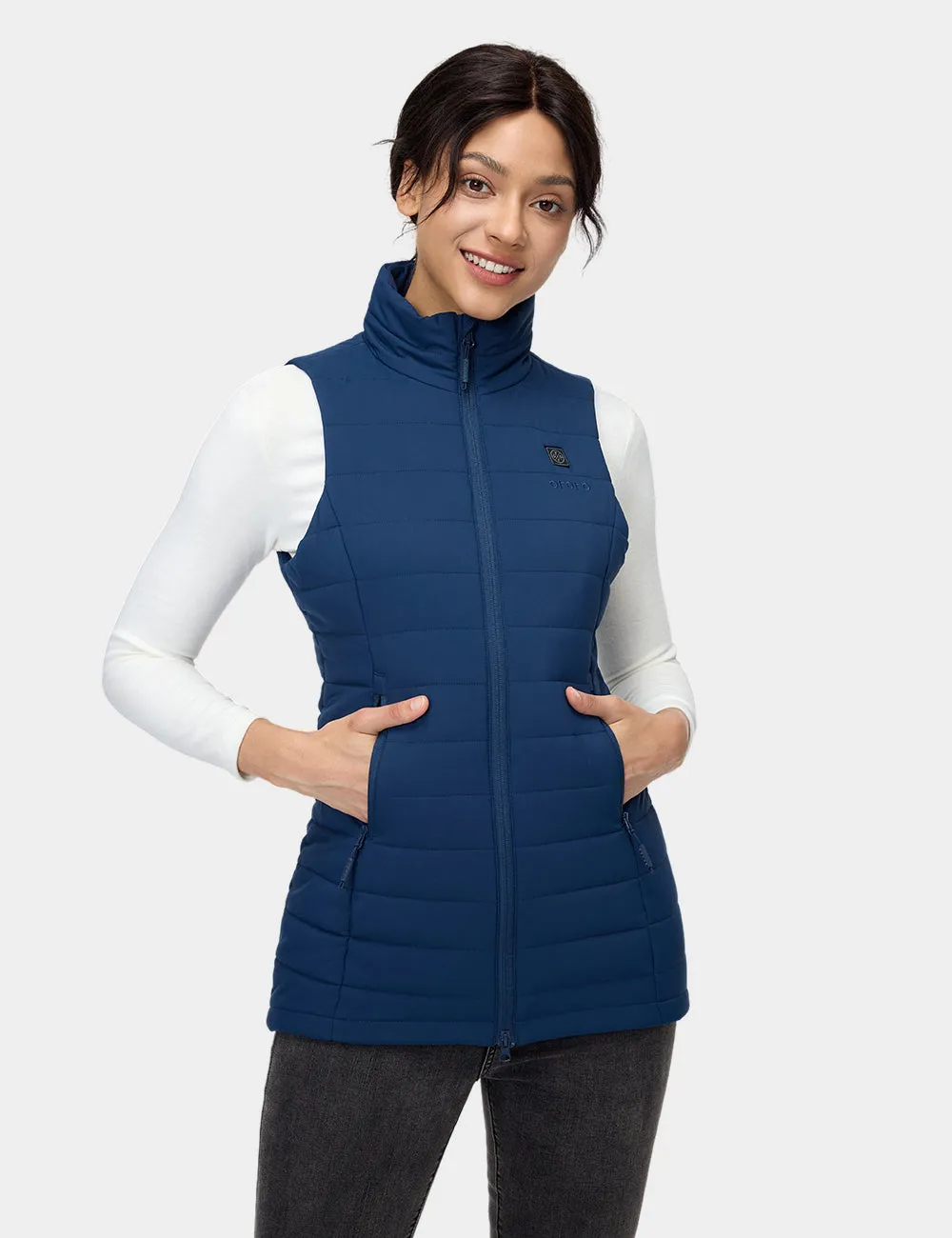 Tribeca Women's Heated Long Puffer Vest