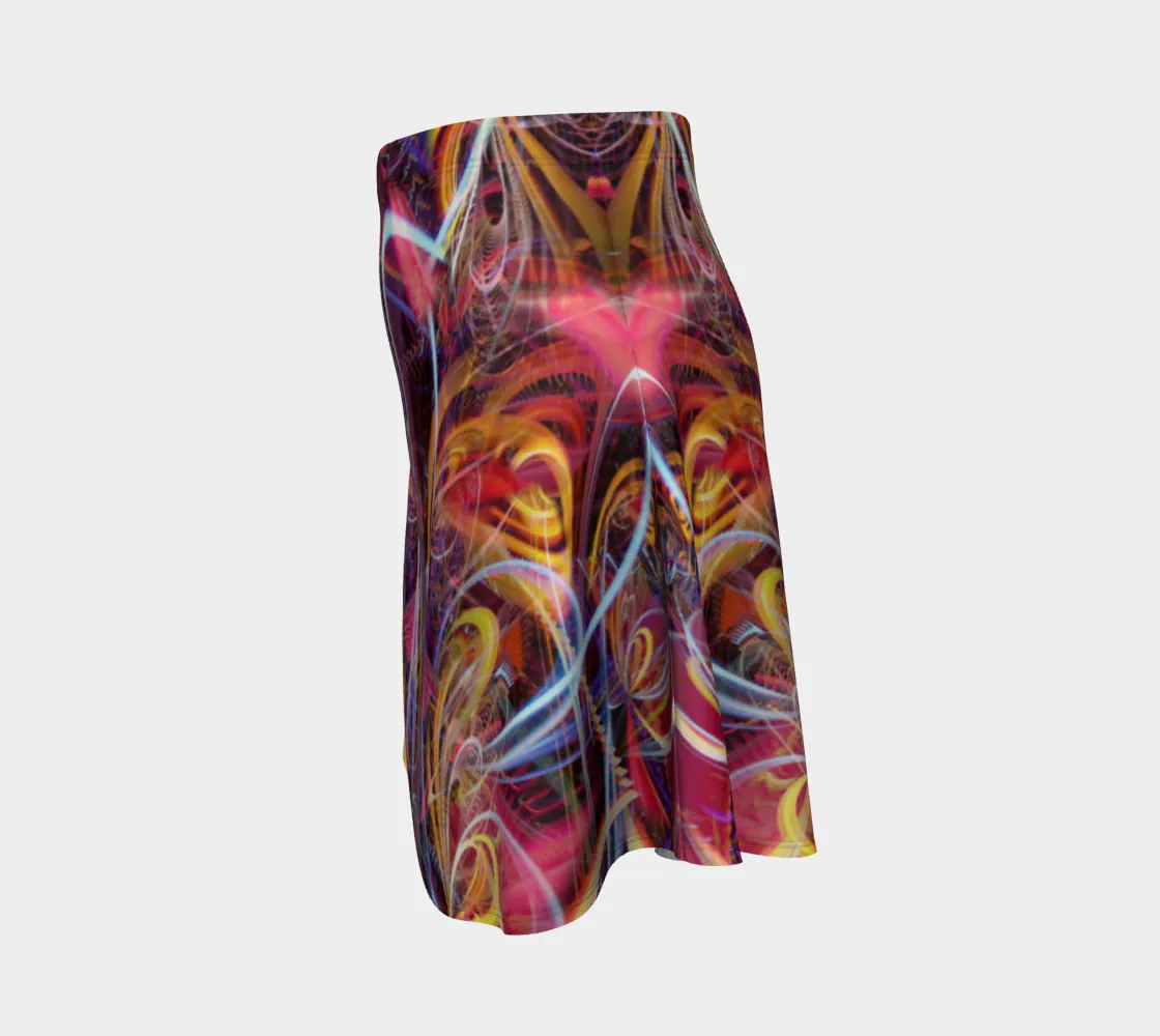 TRIPPING THE LIGHT FANTASTIC FLARE SKIRT