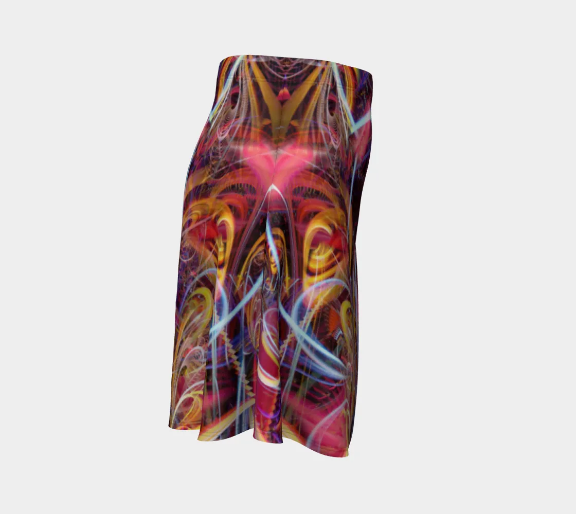 TRIPPING THE LIGHT FANTASTIC FLARE SKIRT