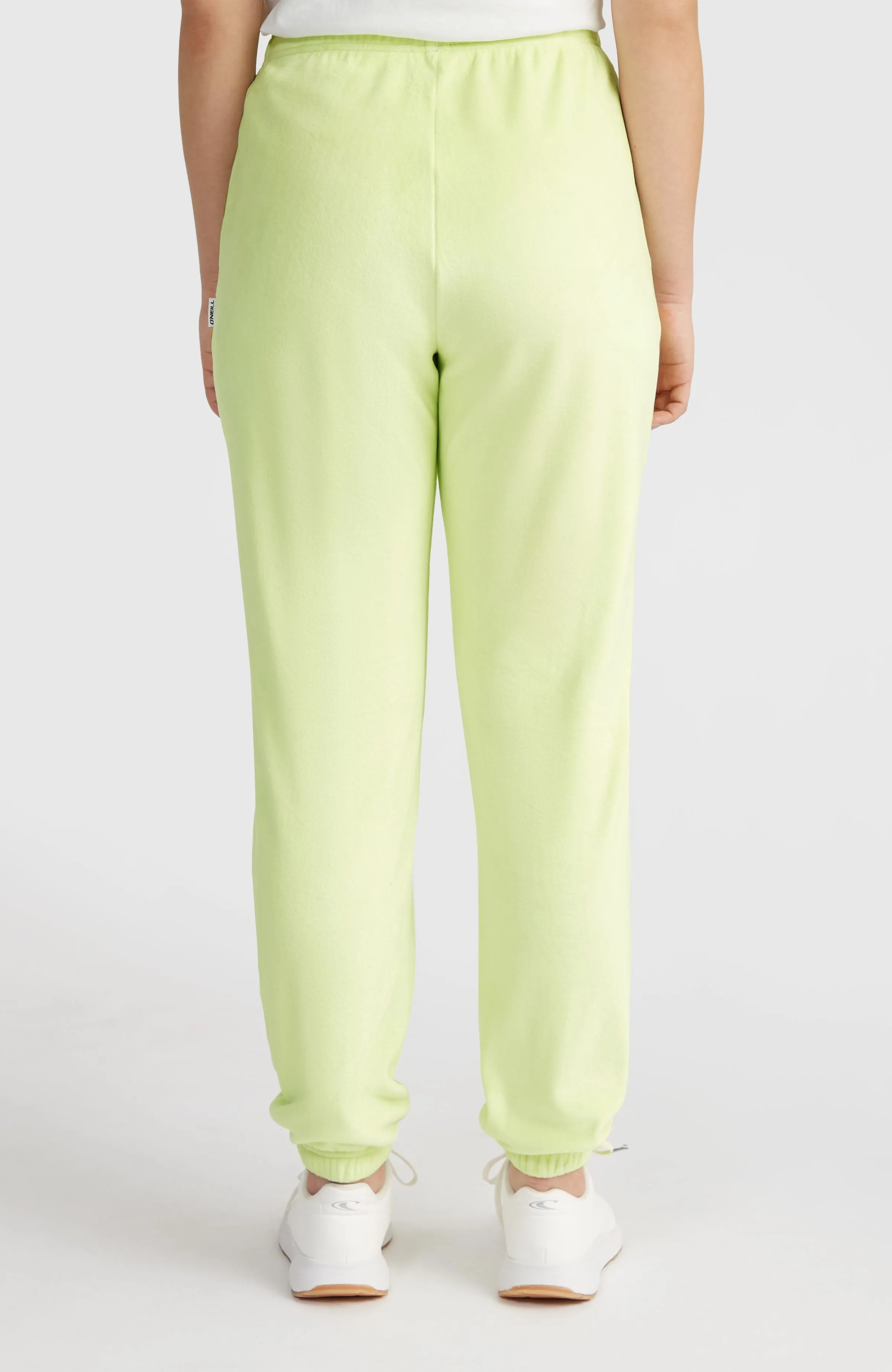 Velour Sweatpants | Lime Wash