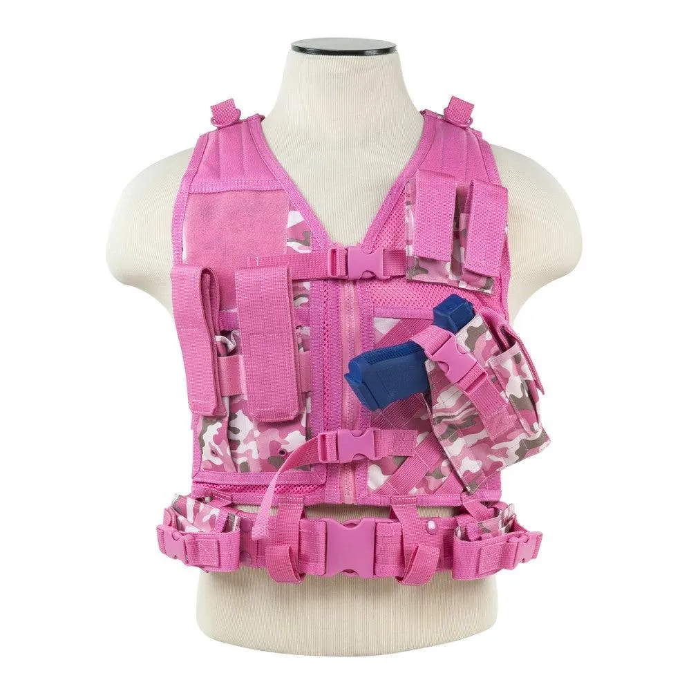 Vism Tactical Vest Pink Camo