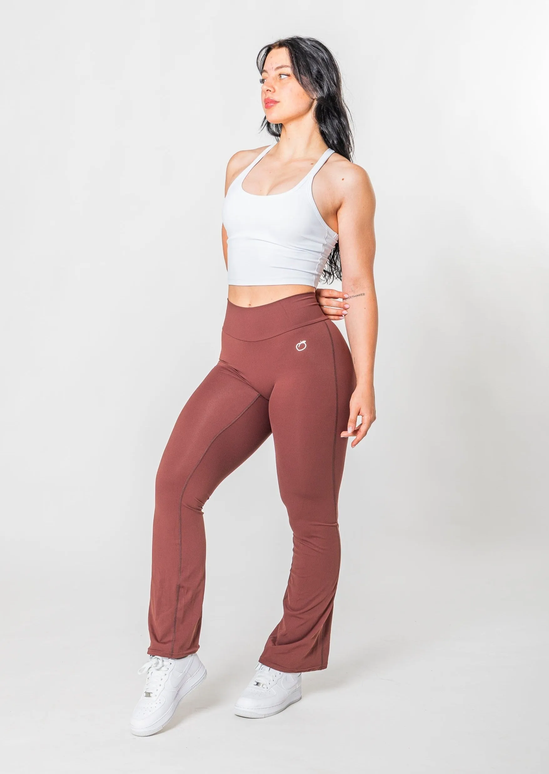 [VORBESTELLUNG] BELLA Flared Scrunch Leggings