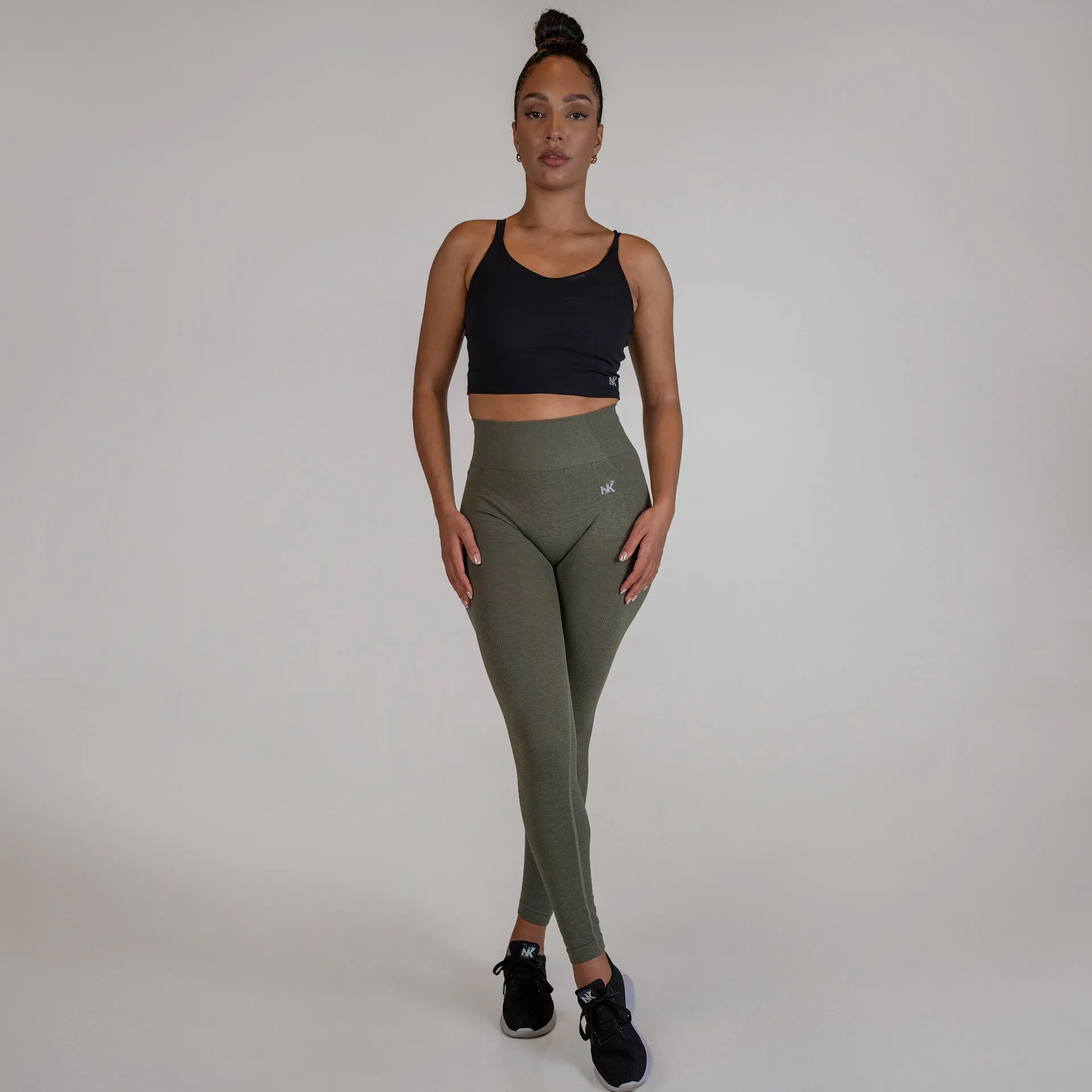 Vortex Leggings - Olive (Scrunch)