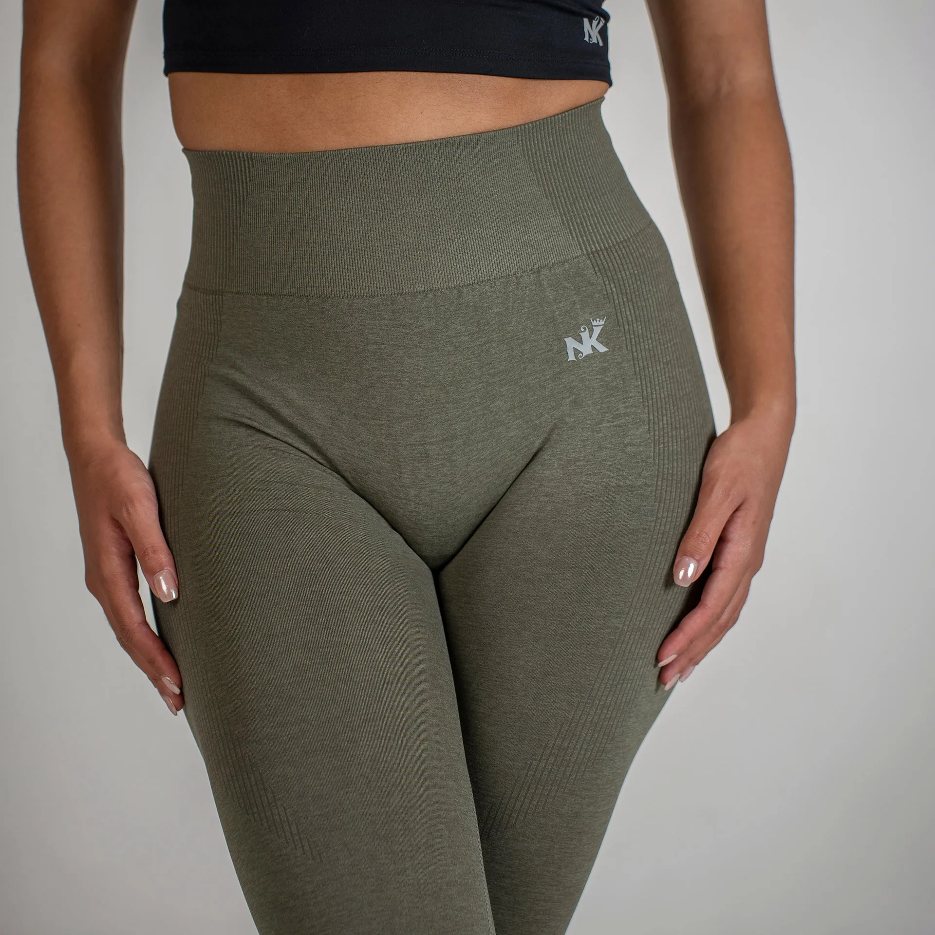 Vortex Leggings - Olive (Scrunch)