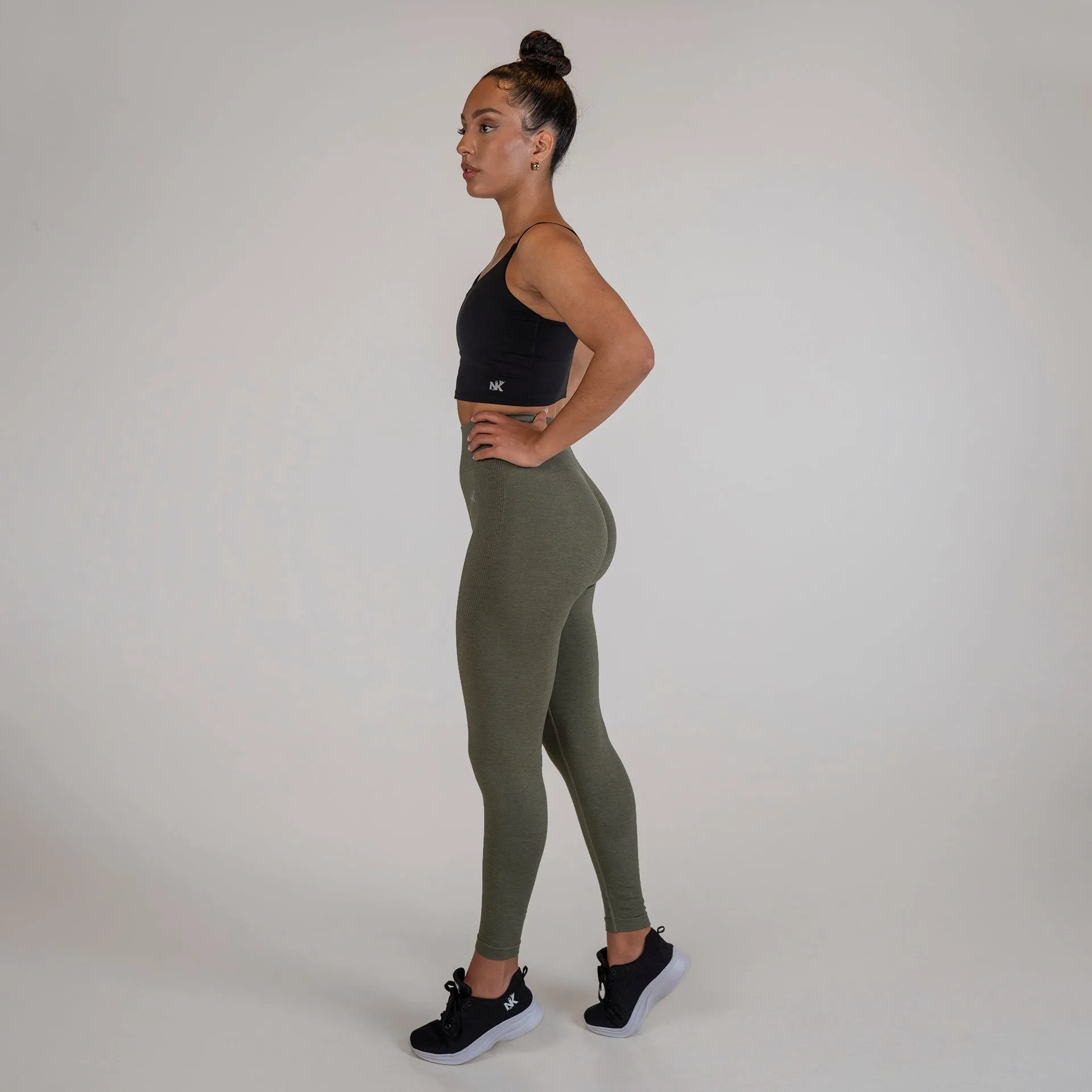 Vortex Leggings - Olive (Scrunch)