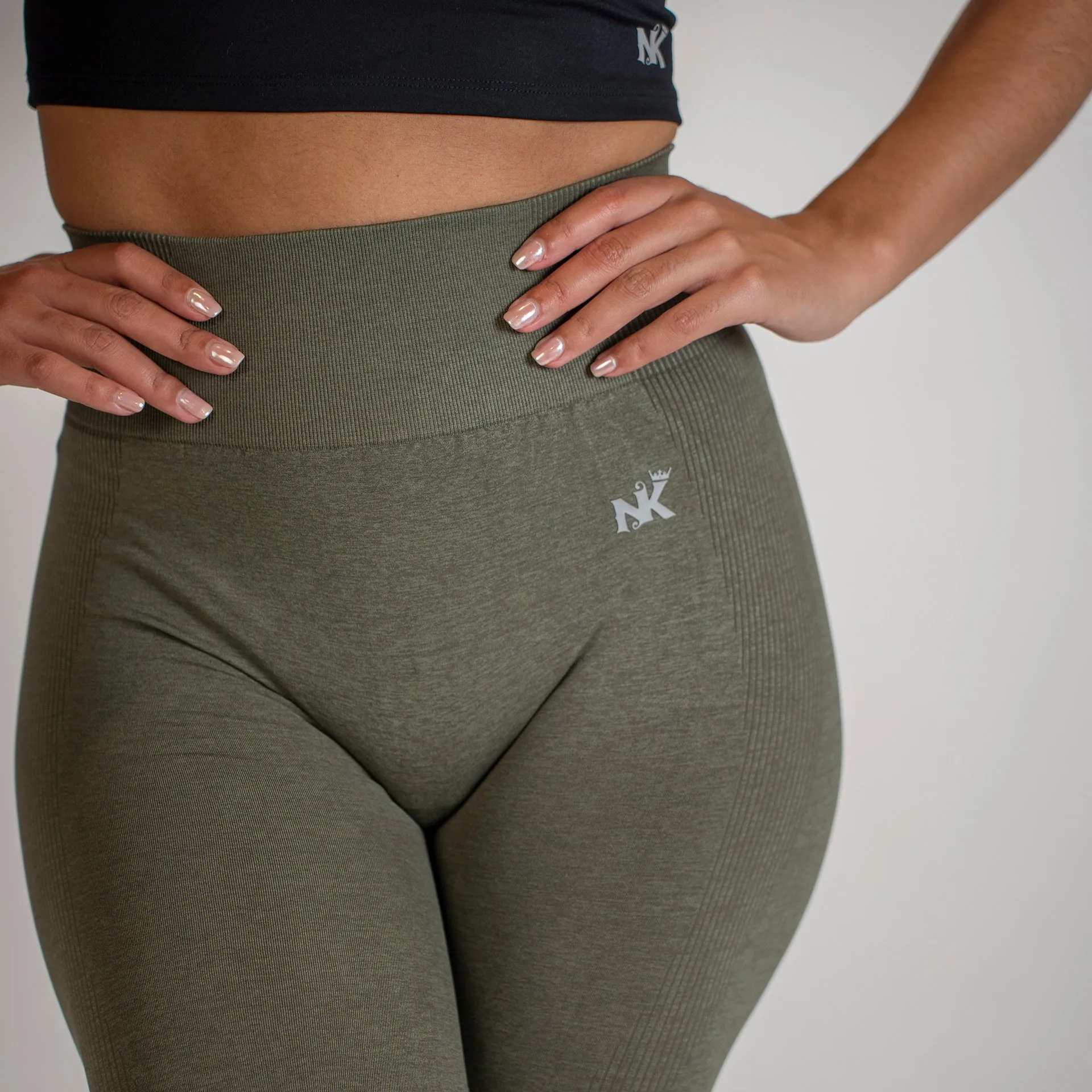 Vortex Leggings - Olive (Scrunch)