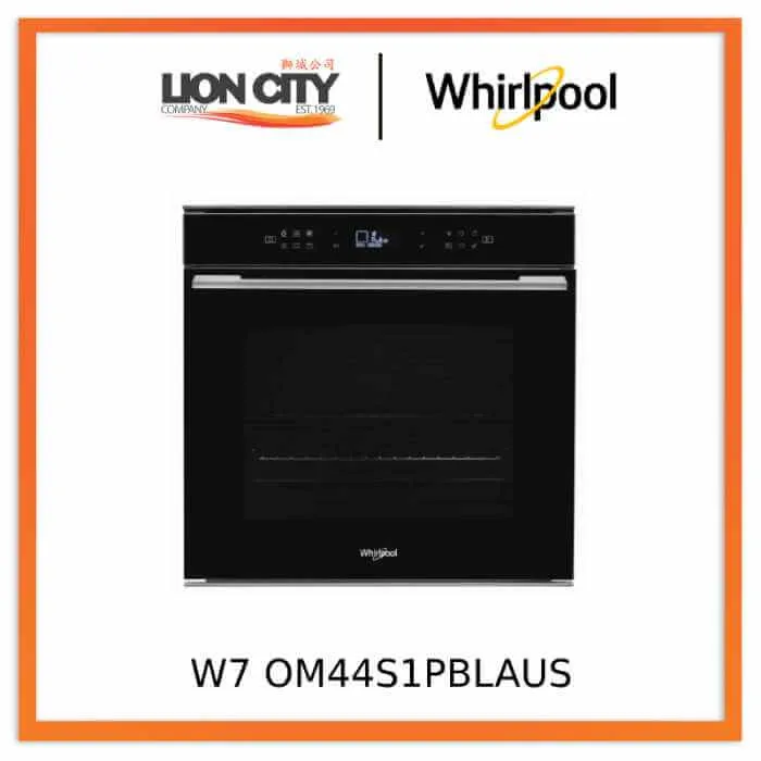 Whirlpool W7 OM44S1PBLAUS 73l 6th Sense Pyrolytic Built-in Oven