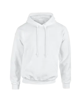 White Unisex Really Big Pullover Hoodies