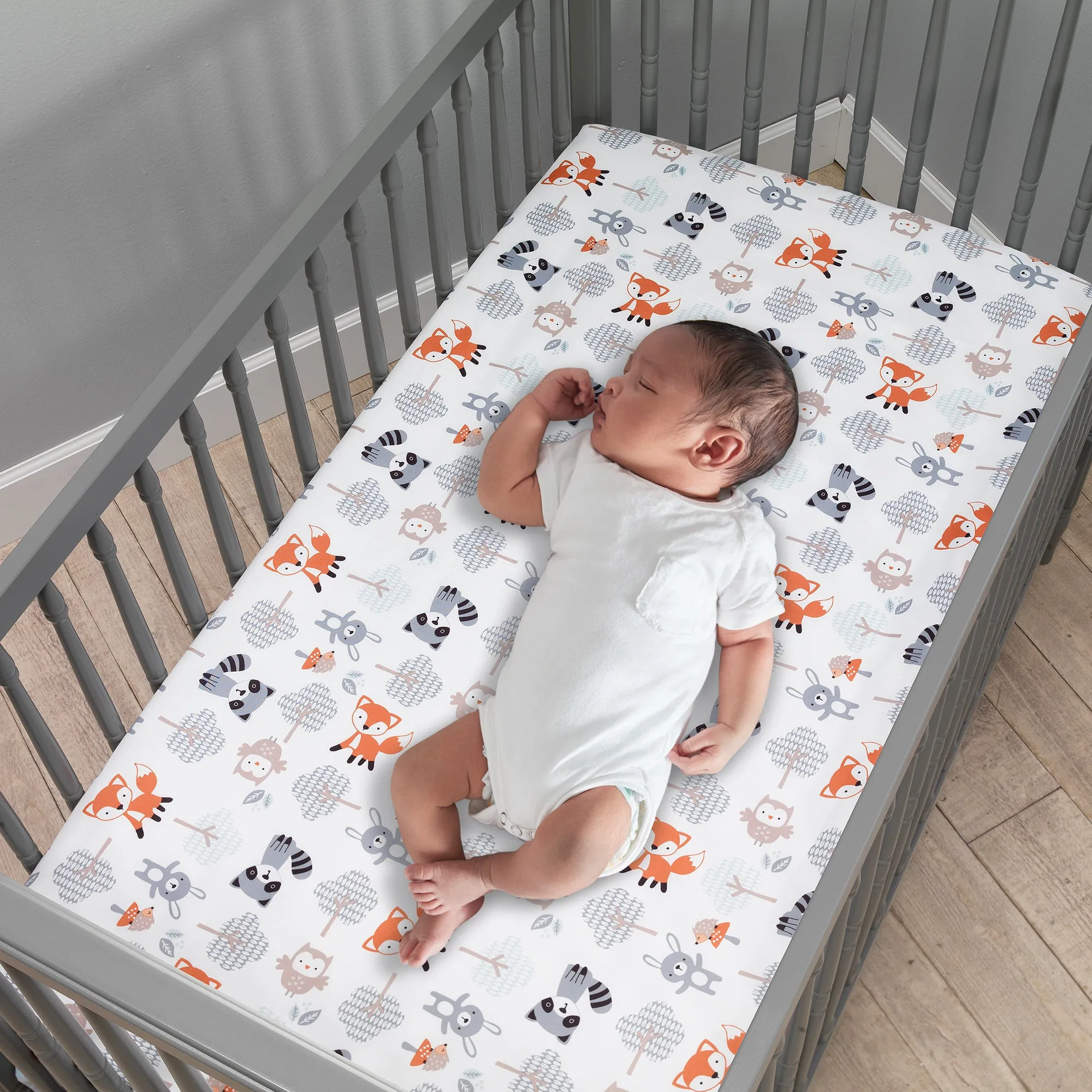 Woodland Friends 3-Piece Crib Bedding Set