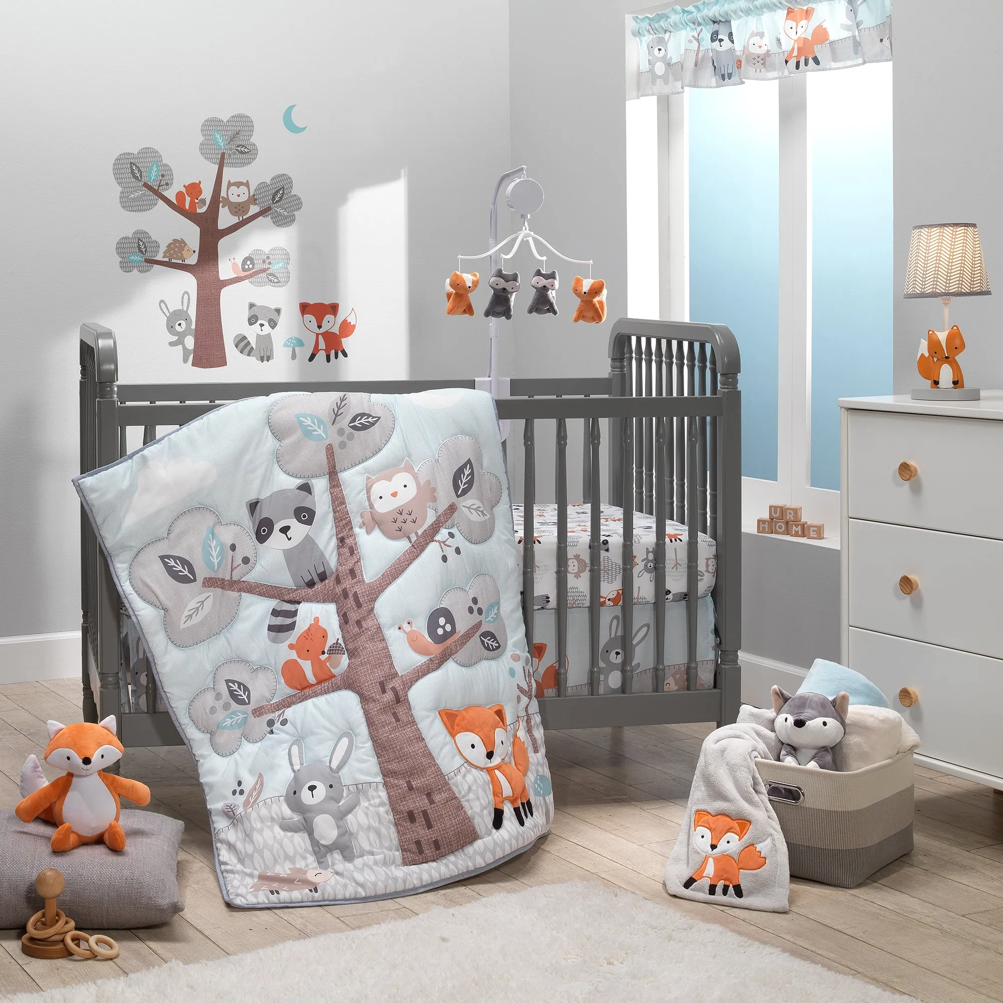 Woodland Friends 3-Piece Crib Bedding Set