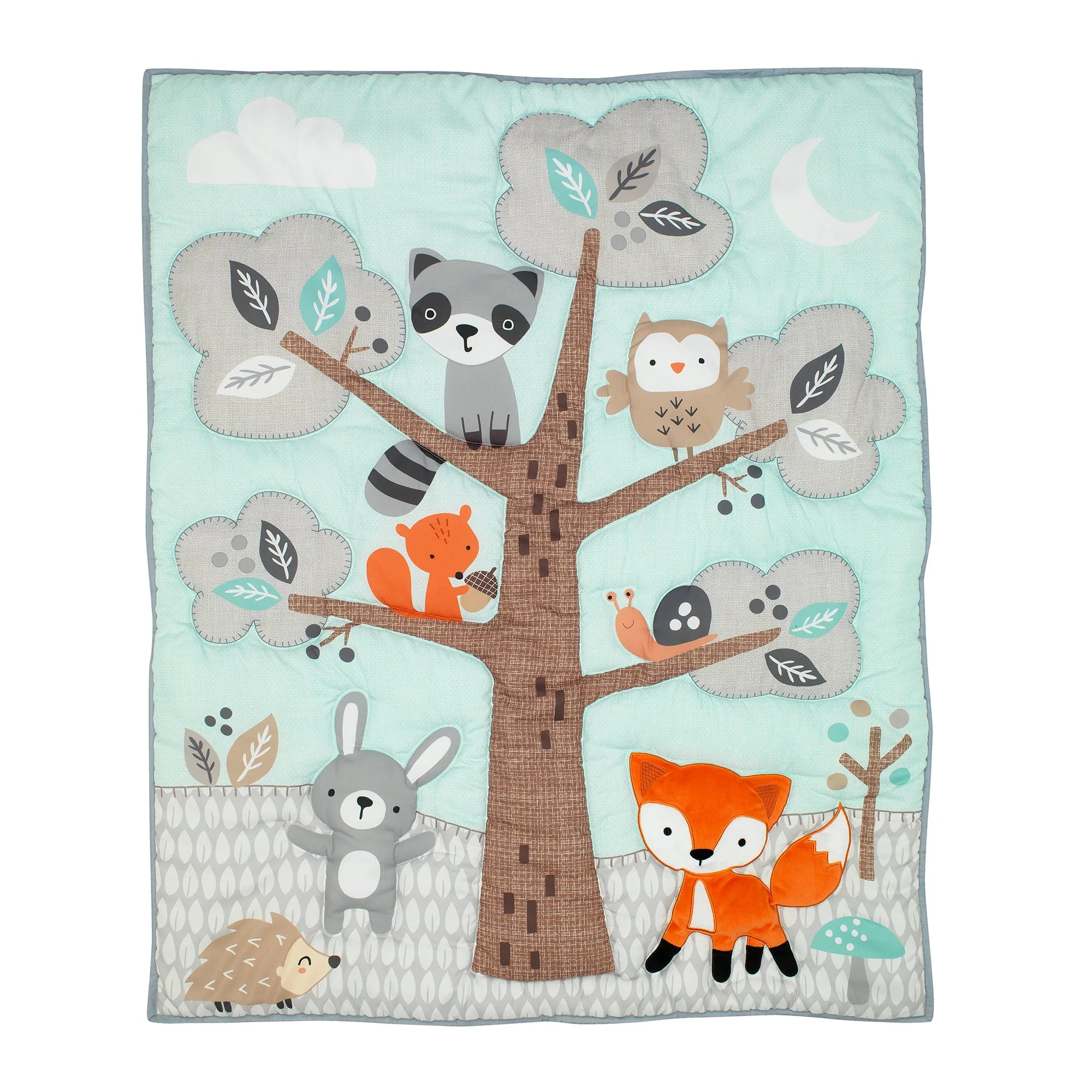 Woodland Friends 5-Piece Crib Bedding Set