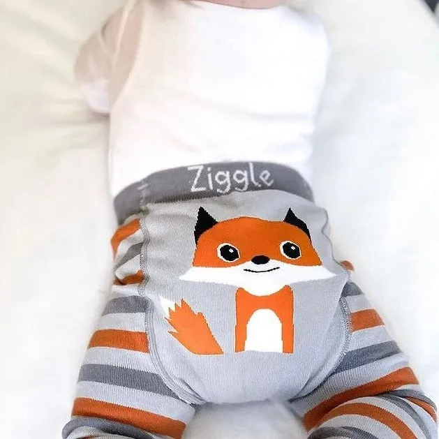 Ziggle - Fox Leggings - 6-12 months