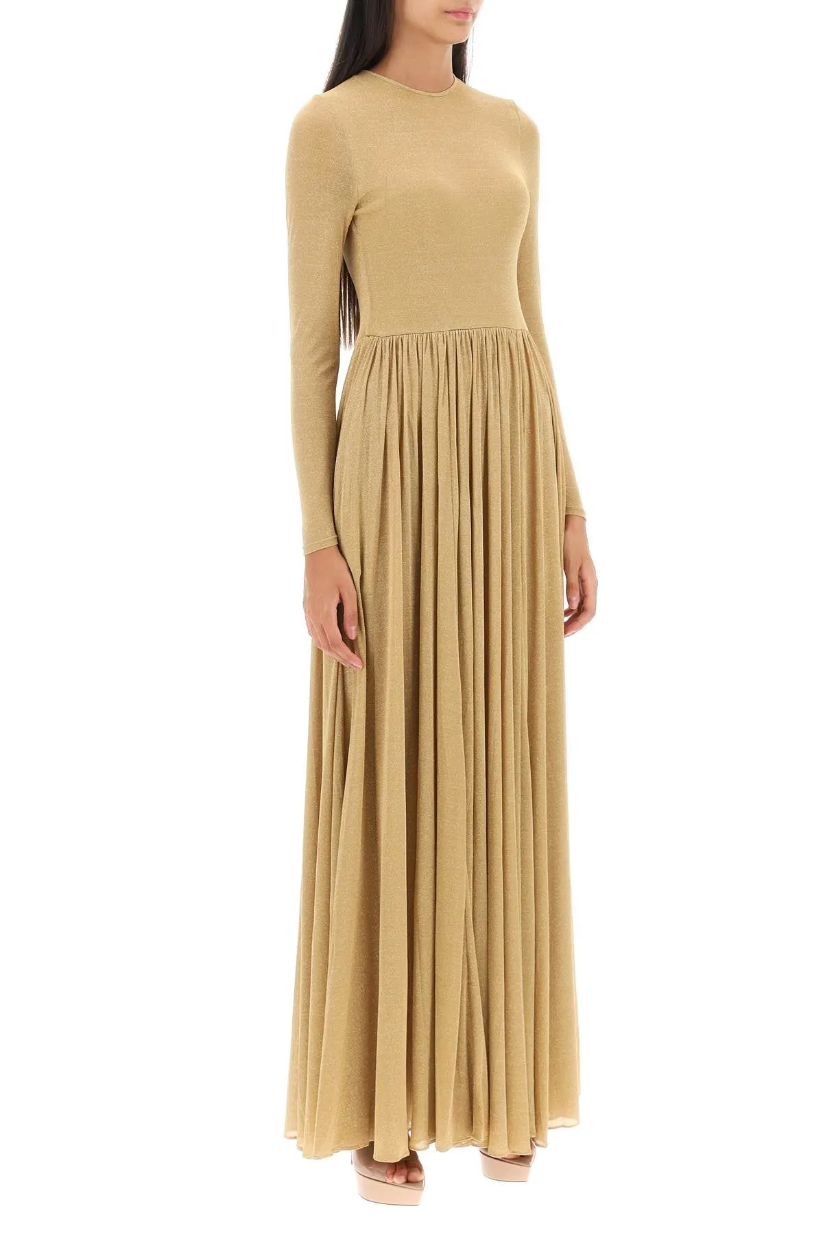 Zimmermann lurex jersey maxi dress