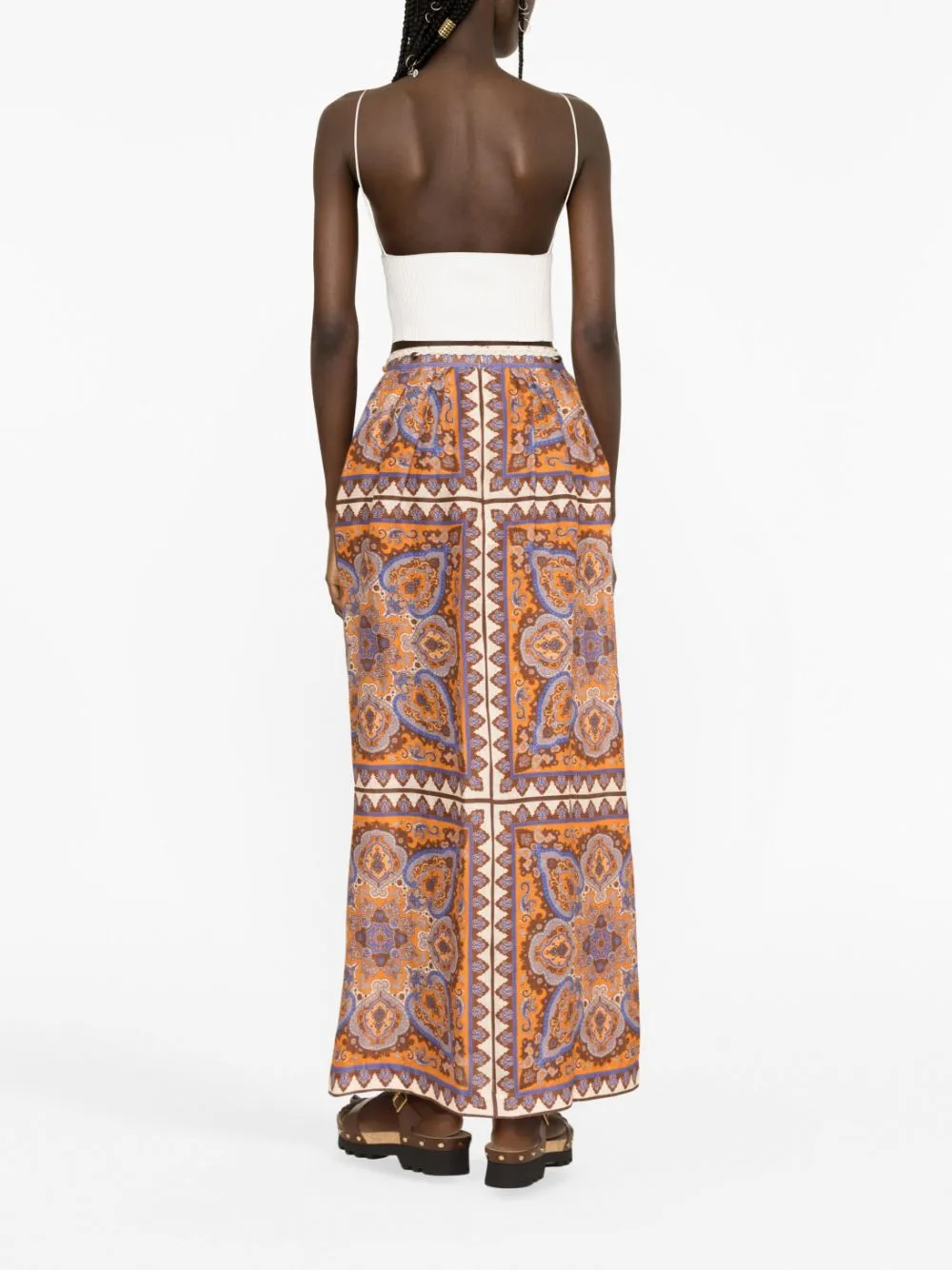 Zimmermann Skirts Orange